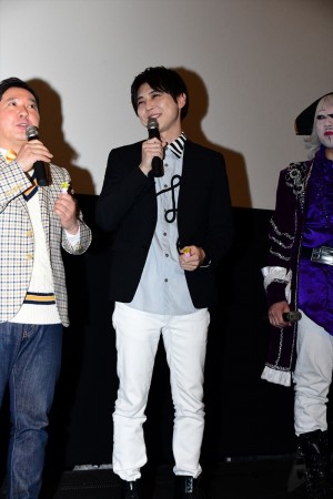 『映画プリキュアミラクルユニバース』完成披露イベントに登壇した梶裕貴