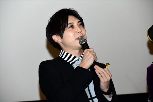 『映画プリキュアミラクルユニバース』完成披露イベントに登壇した梶裕貴