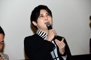 『映画プリキュアミラクルユニバース』完成披露イベントに登壇した梶裕貴