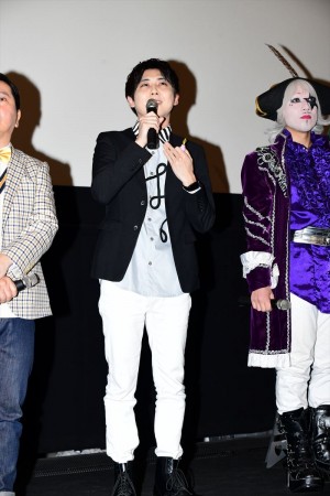 『映画プリキュアミラクルユニバース』完成披露イベントに登壇した梶裕貴