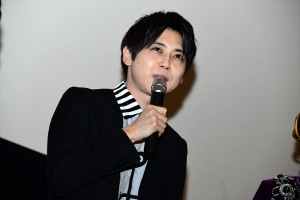 『映画プリキュアミラクルユニバース』完成披露イベントに登壇した梶裕貴