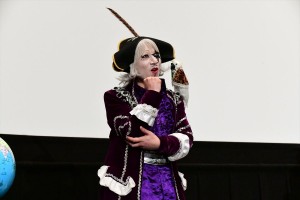 『映画プリキュアミラクルユニバース』完成披露イベントに登壇したゴー☆ジャス