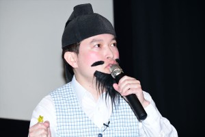 『映画プリキュアミラクルユニバース』完成披露イベントに登壇した脳みそ夫