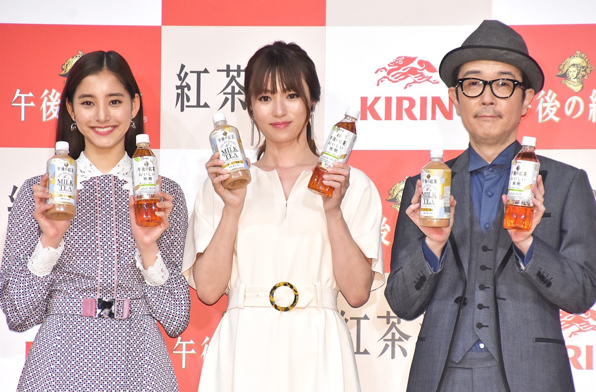 (左から)新木優子、深田恭子、リリー・フランキー