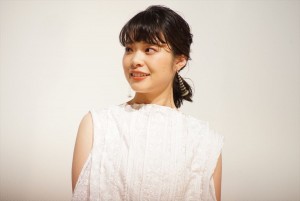 映画『愛がなんだ』完成披露上映会に登壇した岸井ゆきの