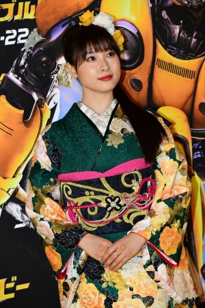 『バンブルビー』ジャパンプレミアに登場した土屋太鳳