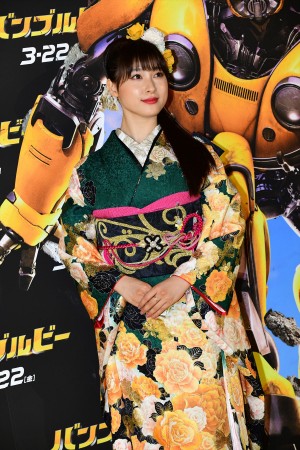 『バンブルビー』ジャパンプレミアに登場した土屋太鳳