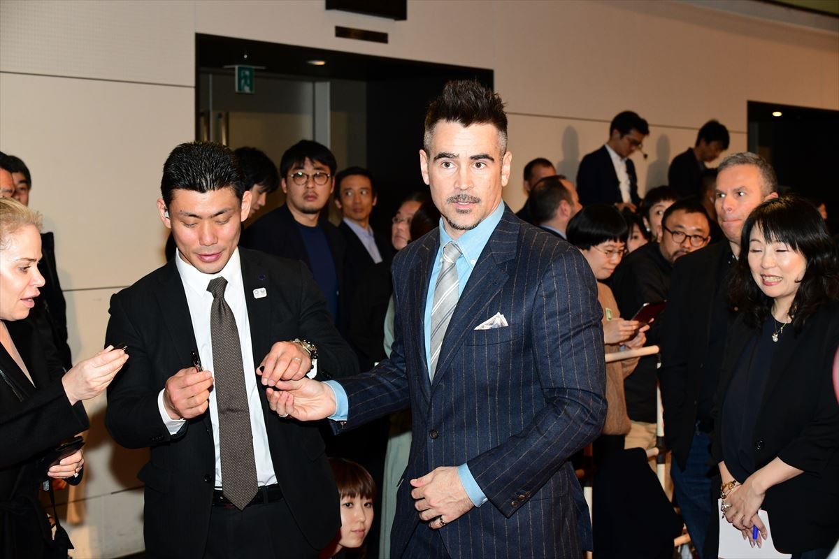 西島秀俊、コリン・ファレル＆ティム・バートン監督に「テンション高くびっくり」