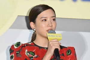 『君は月夜に光り輝く』初日舞台挨拶に登壇した永野芽郁