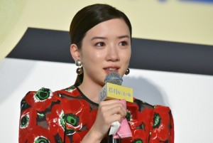 『君は月夜に光り輝く』初日舞台挨拶に登壇した永野芽郁