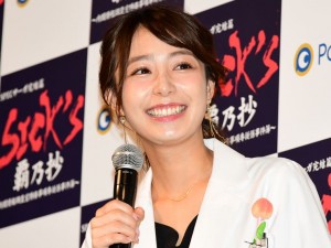 『SPECサーガ完結篇 SICK’S 覇乃抄』舞台挨拶＆完成披露試写会に登場した宇垣美里