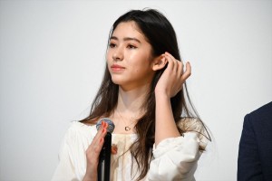 新音、映画『まく子』公開記念舞台挨拶に登壇