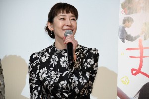 須藤理彩、映画『まく子』公開記念舞台挨拶に登壇