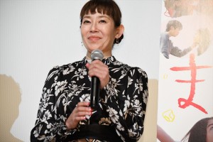 須藤理彩、映画『まく子』公開記念舞台挨拶に登壇
