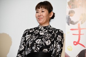 須藤理彩、映画『まく子』公開記念舞台挨拶に登壇