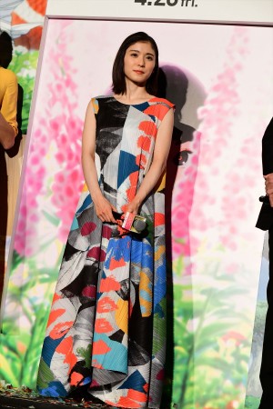 『バースデー・ワンダーランド』ジャパンプレミアイベントに登場した松岡茉優