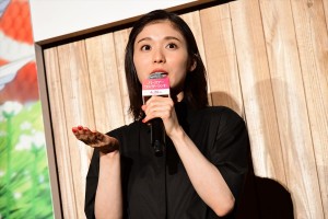 『バースデー・ワンダーランド』ジャパンプレミアイベントに登場した松岡茉優