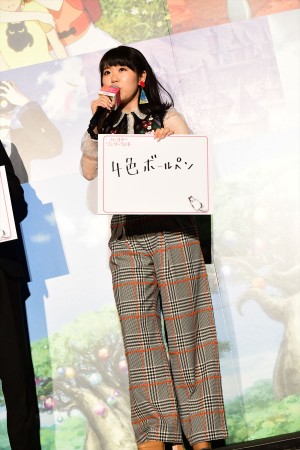 『バースデー・ワンダーランド』ジャパンプレミアイベントに登場した東山奈央