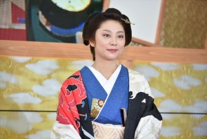 フジテレビ開局60周年特別企画『大奥 最終章』記者会見に登場した小池栄子