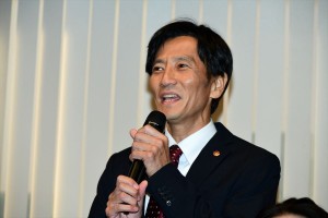 『特捜9』囲み会見に登場した津田寛治