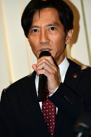 『特捜9』囲み会見に登場した津田寛治