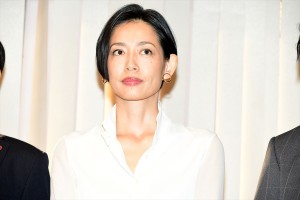 『特捜9』囲み会見に登場した原沙知絵