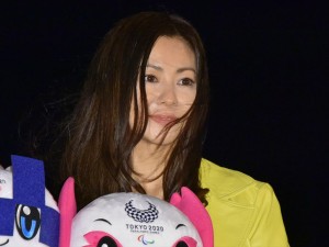 「Tokyo Vision ～500 Days to Go！Night～」に登場した倉木麻衣