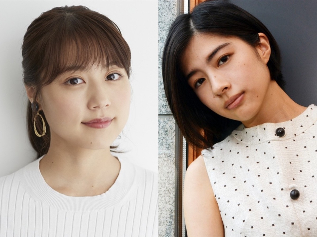 （左から）有村架純、佐久間由衣
