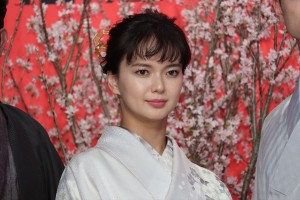 映画『多十郎殉愛記』記者会見に登場した多部未華子