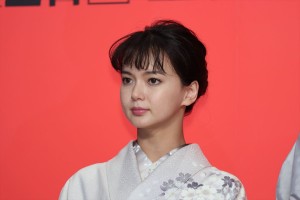 映画『多十郎殉愛記』記者会見に登場した多部未華子