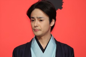 映画『多十郎殉愛記』記者会見に登場した木村了