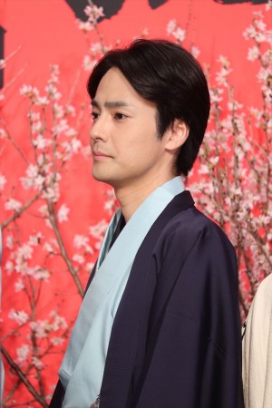 映画『多十郎殉愛記』記者会見に登場した木村了