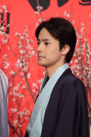 映画『多十郎殉愛記』記者会見に登場した木村了