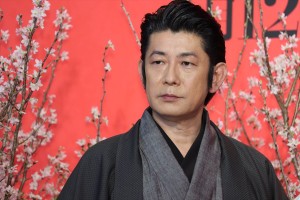 映画『多十郎殉愛記』記者会見に登場した永瀬正敏