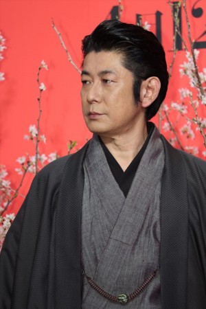 映画『多十郎殉愛記』記者会見に登場した永瀬正敏