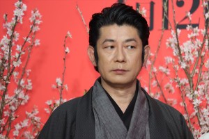 映画『多十郎殉愛記』記者会見に登場した永瀬正敏