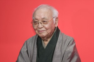 映画『多十郎殉愛記』記者会見に登場した中島貞夫監督