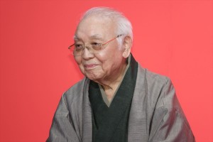 映画『多十郎殉愛記』記者会見に登場した中島貞夫監督