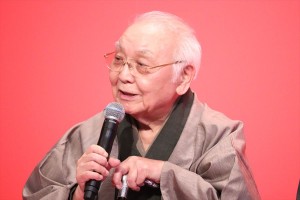 映画『多十郎殉愛記』記者会見に登場した中島貞夫監督