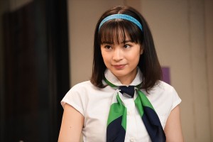 連続テレビ小説“バトンタッチ”セレモニーに登場した広瀬すず