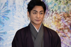 「京都ミライマツリ2019」製作発表会見に登場した片岡愛之助