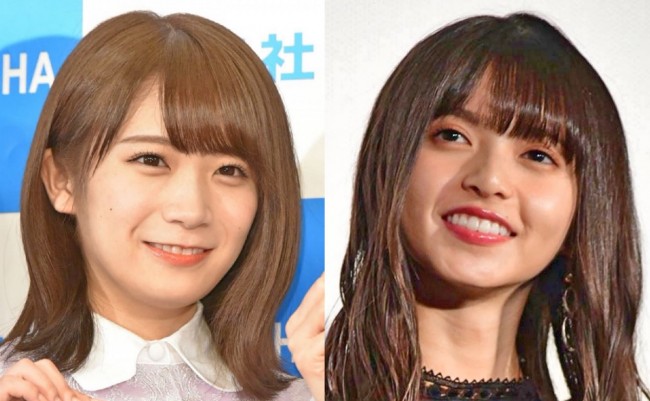 （左から）乃木坂46・秋元真夏、齋藤飛鳥