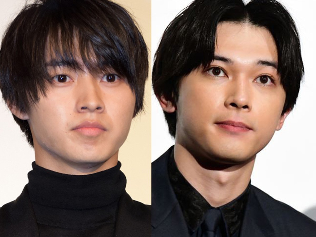 山崎賢人＆吉沢亮、ミッキーらと記念写真　ファン「ミッキーがうらやましい」