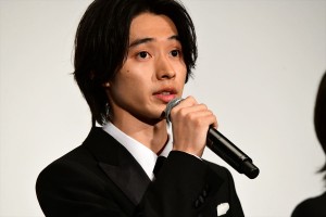 映画『キングダム』ワールドプレミアレッドカーペットイベント＆舞台挨拶に登場した山崎賢人