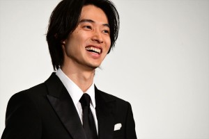 映画『キングダム』ワールドプレミアレッドカーペットイベント＆舞台挨拶に登場した山崎賢人