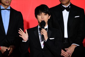 映画『キングダム』ワールドプレミアレッドカーペットイベント＆舞台挨拶に登場した吉沢亮