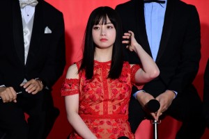 映画『キングダム』ワールドプレミアレッドカーペットイベント＆舞台挨拶に登場した橋本環奈