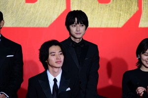 映画『キングダム』ワールドプレミアレッドカーペットイベント＆舞台挨拶に登場した本郷奏多