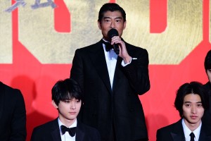 映画『キングダム』ワールドプレミアレッドカーペットイベント＆舞台挨拶に登場した高嶋政宏