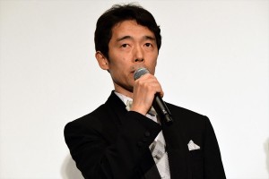 映画『キングダム』ワールドプレミアレッドカーペットイベント＆舞台挨拶に登場した佐藤信介監督